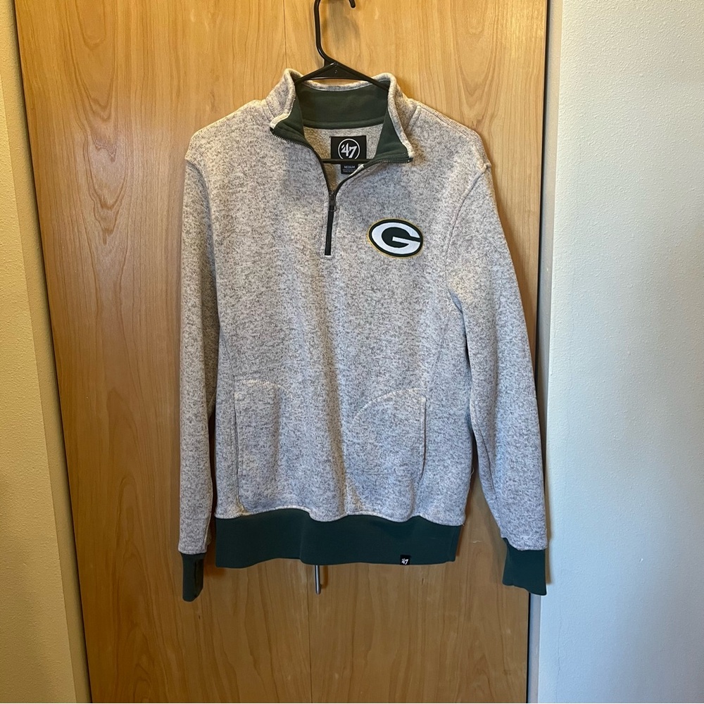 47 Packers Zip-Up Sweater